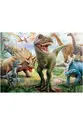 Quebra-cabeça - 100 peças - Dinossauros