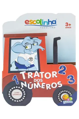 Livro-Leporello - Viagem Divertida: Trator dos Números (Escolinha)