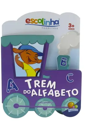 Livro-Leporello - Viagem Divertida: Trem do Alfabeto (Escolinha)