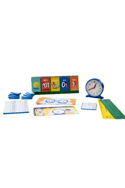 Livro Manipulativo Kit Medidas de tempo