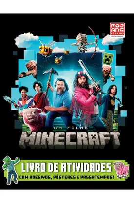 Um filme Minecraft - Livro de atividades