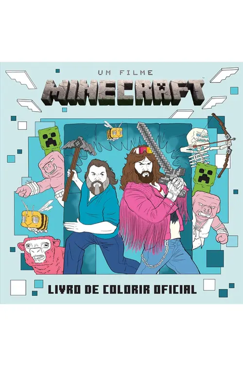 Um filme Minecraft - Livro de Colorir