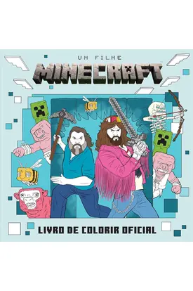Um filme Minecraft - Livro de Colorir