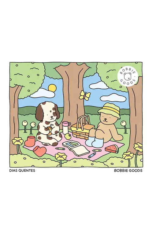 Dias quentes (Spring Summer) – Livro de colorir oficial Bobbie Goods