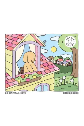 Do dia para a noite (Day to night) – Livro de colorir oficial Bobbie Goods