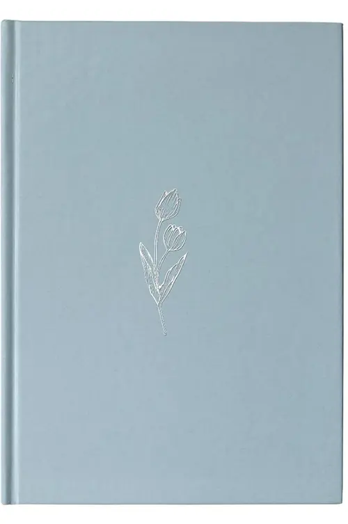 Bíblia NVI, Capa Dura, Azul, Econômica, Tulipa