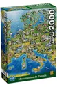 Quebra-cabeça - 2000 peças - Monumentos da Europa