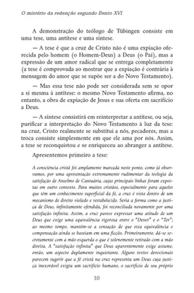 A estranha teologia de Bento XVI sobre a redenção
