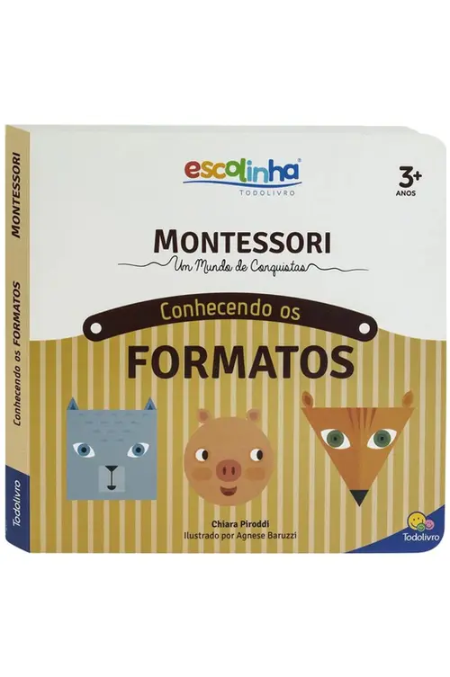 Escolinha Montessori: Conhecendo os formatos