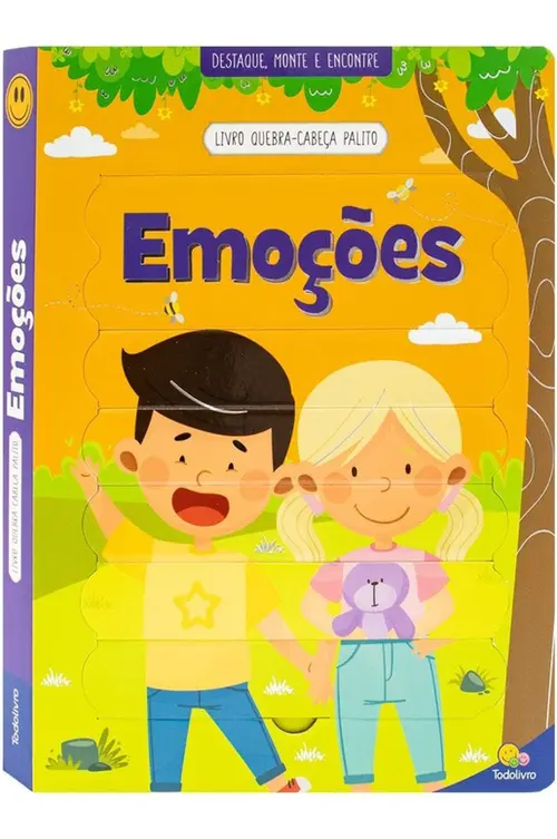 Livro Quebra-Cabeca Palito: Emoções