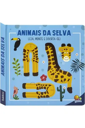 Leia, Monte e Divirta-se! Animais da Selva