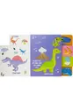 Meu Livro de Nomeação - Abas e Texturas: Dinossauros