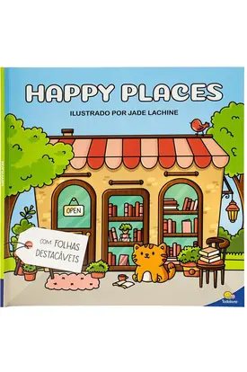 Fluffy Friends - Coloring Book: Happy Places