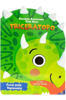 Grandes Aventuras - Com Abas: Tricerátopo