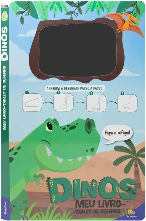 Meu Livro-tablet: Dinos