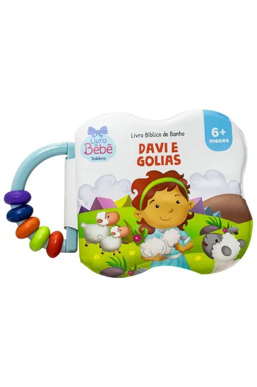 Livro Bíblico de Banho: Davi e Golias