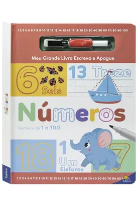 Meu Grande Livro Escreva e Apague: Números