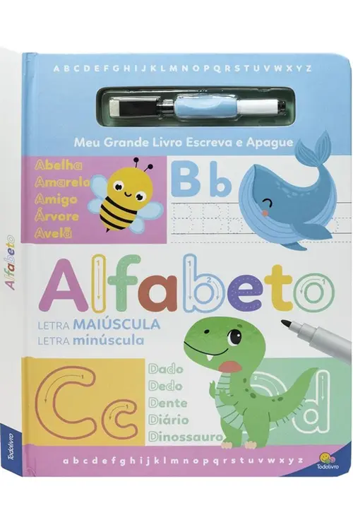 Meu Grande Livro Escreva e Apague: Alfabeto
