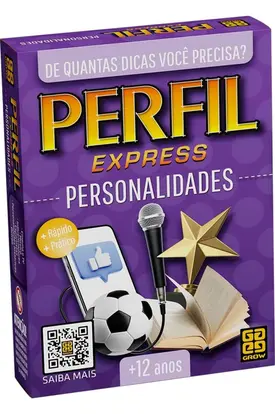 Jogo Perfil Express Personalidades - Grow